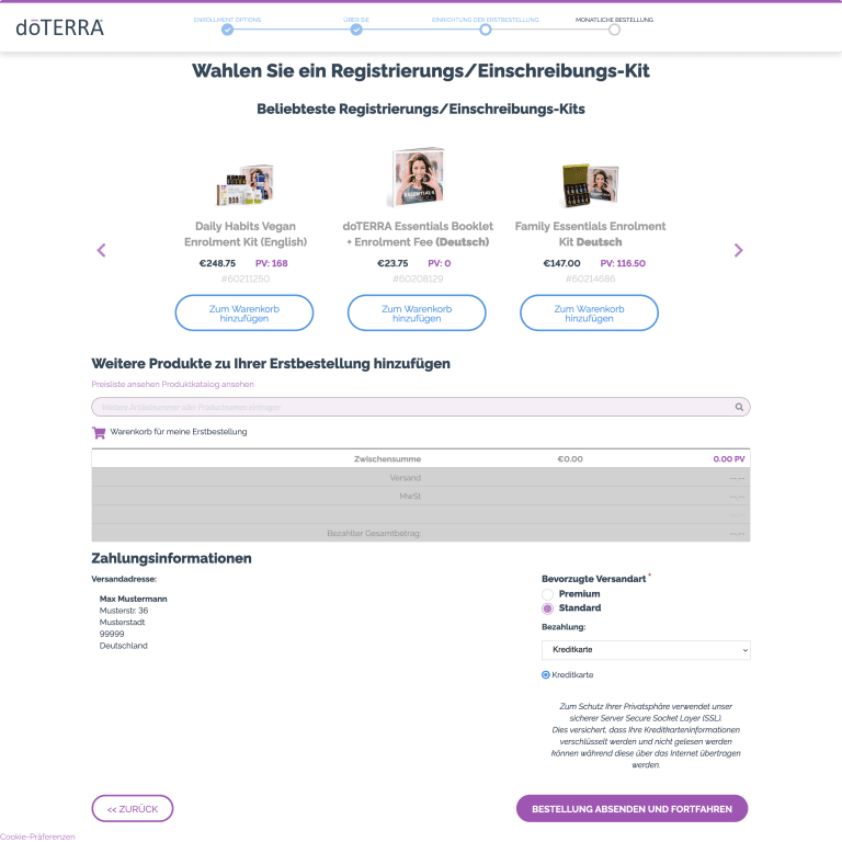 doterra Einschreiben 5