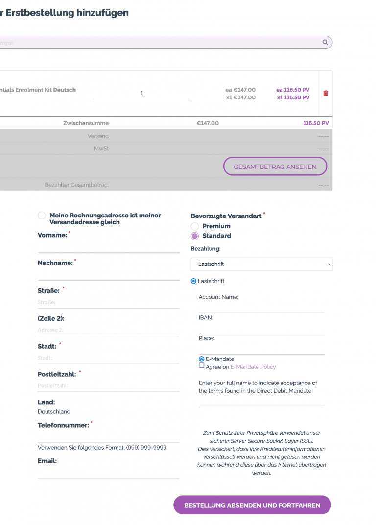 doterra Einschreiben 12