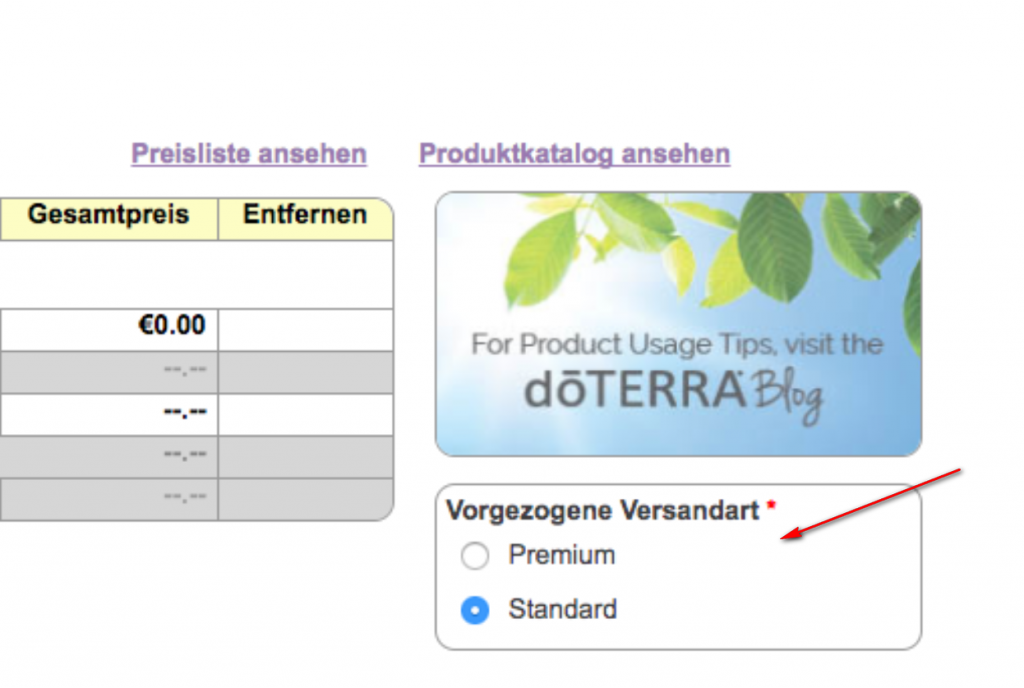 doterra Einschreiben 7