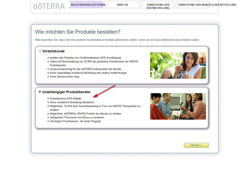 doterra Einschreiben 2